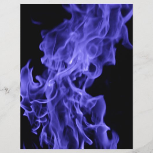 Blaue Flamme Flyer (Vorne)