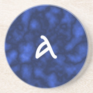 Blaue Flamme Getränkeuntersetzer