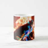Blaue Flamme Kaffeetasse (Mittel)