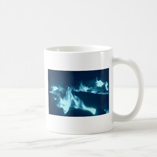 Blaue Flamme Kaffeetasse (Rechts)
