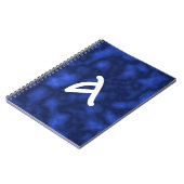 Blaue Flamme Notizblock (Linke Seite)