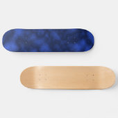 Blaue Flamme Skateboard (Horizontal)