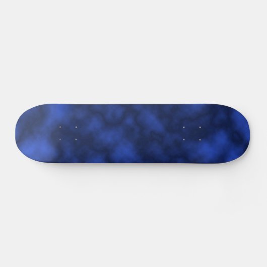 Blaue Flamme Skateboard (Horizontal)