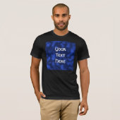 Blaue Flamme T-Shirt (Vorne ganz)