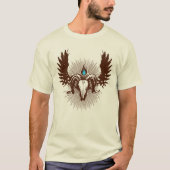 Blaue Flamme T-Shirt (Vorderseite)