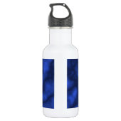 Blaue Flamme Trinkflasche (Rückseite)