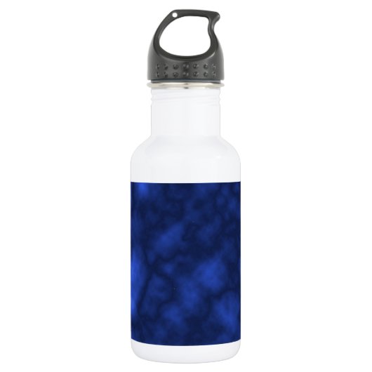 Blaue Flamme Trinkflasche (Vorderseite)