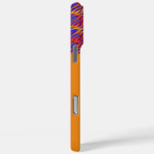 Blaue Flammen Case-Mate iPhone Hülle (Rückseite / Rechts)