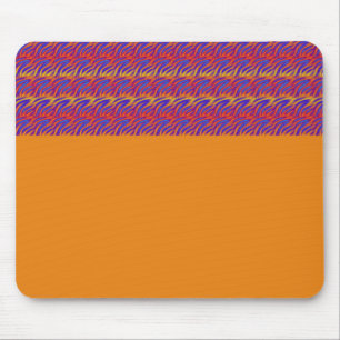 Blaue Flammen Mousepad