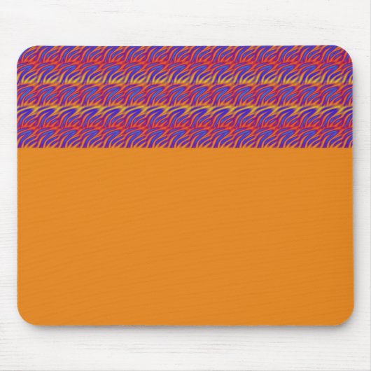 Blaue Flammen Mousepad (Vorne)