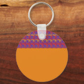 Blaue Flammen Schlüsselanhänger (Vorderseite)