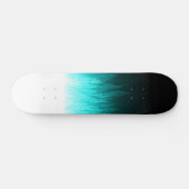 Blaue Flammen-Skateboard Skateboard (Horizontal)