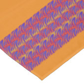 Blaue Flammen Tischdecke (Schrägansicht)