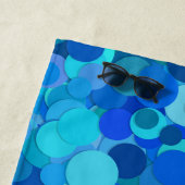 Blaue Flasche aus Süßwasser Strandtuch (Beispiel)
