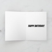 Blaue Flasche Karte (Innenseite)