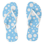 Blaue Flecken Flip Flops Badesandalen (Fußbett)