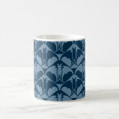 Blaue Fledermaus-Kaffeetasse Kaffeetasse (Mittel)