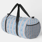 Blaue Fliese groß Duffle Bag (Rechte Ecke)