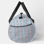Blaue Fliese groß Duffle Bag (Rechts)