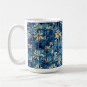 Blaue Fliese Kaffeetasse (Links)