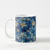 Blaue Fliese Kaffeetasse (Links)