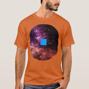 Blaue Fliese Zima Universum T-Shirt