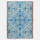 Blaue Fliesen Decke (Vorderseite Vertikal)