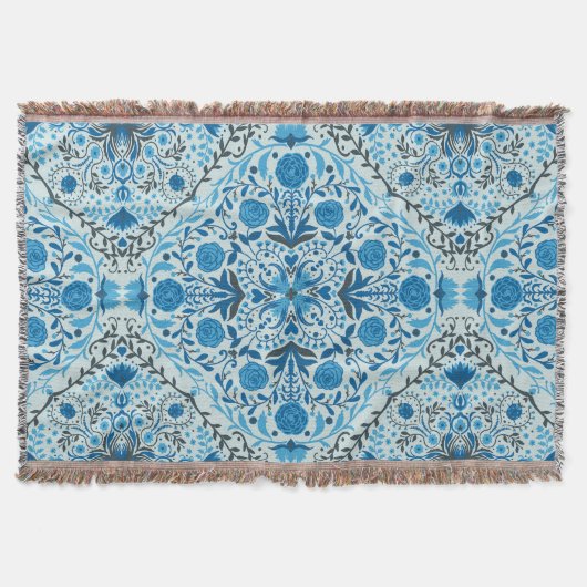 Blaue Fliesen Decke (Vorderseite)