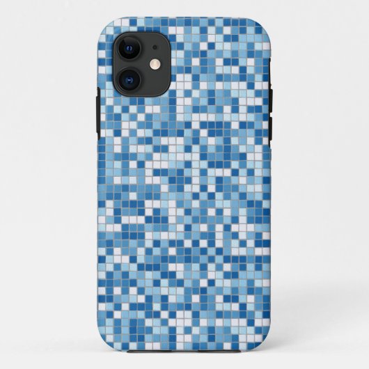 blaue Fliesen iPhone 6 Gehäuse Case-Mate iPhone Hülle (Rückseite)
