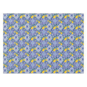 Blaue Fliesen, mediterrane Fliesen, Majolika Tischdecke (Vorderseite (Horizontal))