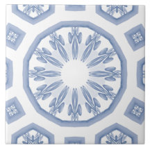 Blaue Fliesen, Mosaik, Majolika,