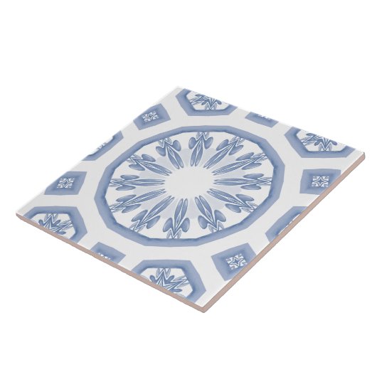 Blaue Fliesen, Mosaik, Majolika, Fliese (Seite)