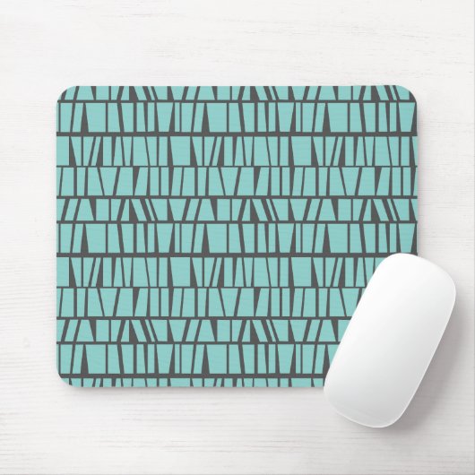 Blaue Fliesen Mousepad (Mit Mouse)