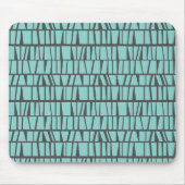 Blaue Fliesen Mousepad (Vorne)