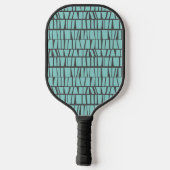 Blaue Fliesen Pickleball Schläger (Rückseite)
