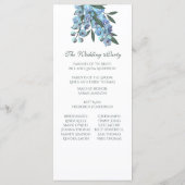 Blaue Flora Delphinium Bouquet Programm (Rückseite)