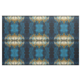 Blaue Florale Stoff Nahtlos Muster Boho Modern