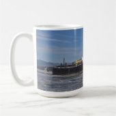 Blaue Flossen Kaffeetasse (Links)