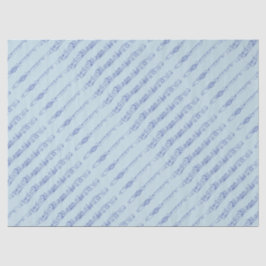 Blaue Flöten-Linie Zeichnen Seidenpapier