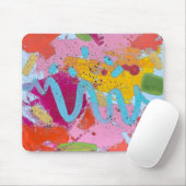Blaue Fluss-Mauspad Mousepad (Mit Mouse)