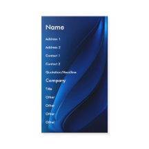 Blaue flüssige zeitgenössische