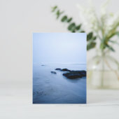 blaue Flut Postkarte (Stehend Vorderseite)
