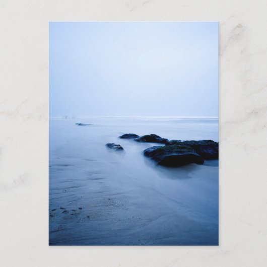 blaue Flut Postkarte (Vorderseite)
