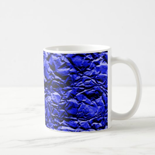 Blaue Folie #2 Kaffeetasse (Rechts)
