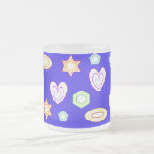 Blaue Formen Tasse (Mittel)