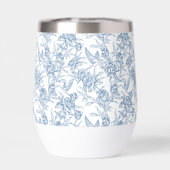 Blaue französische Toile (Rückseite)