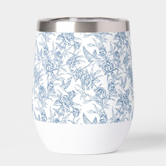 Blaue französische Toile (Rückseite)