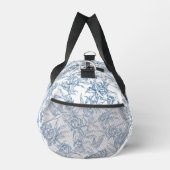 Blaue französische Toile Duffle Bag (Rechts)
