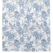 Blaue französische Toile