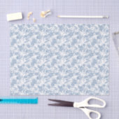 Blaue französische Toile Seidenpapier (Handwerk)